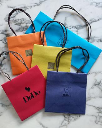 Set 5 buste carta / shopper DoDo