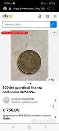 moneta da 200 lire