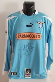 Maglia Lazio n 19 indossata da Favalli autografata