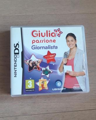Giulia passione Giornalista Nintendo DS.