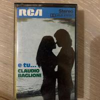 musicassetta claudio baglioni e tu