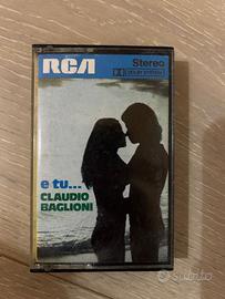 musicassetta claudio baglioni e tu