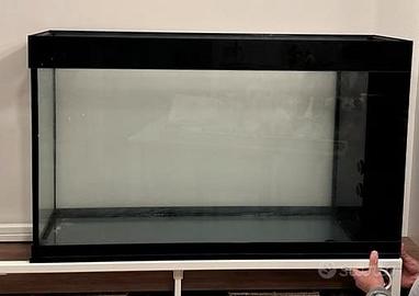 Acquario slim nero nuovo su misura 