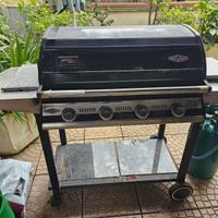 Barbecue rettangolare a gas