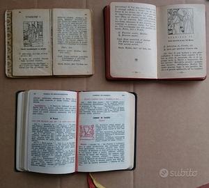 3 messalini di preghiere anni 50 in perfetto stato