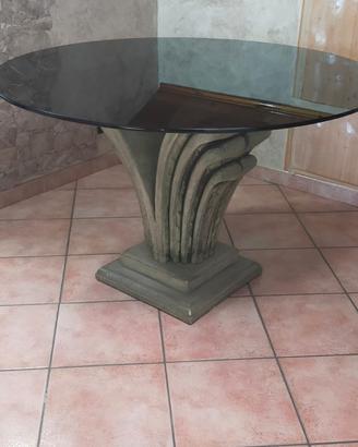 Tavolo in cristallo 