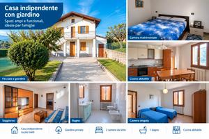 Appartamanto 4 loc. arredato lagh. piona