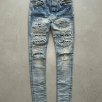 AMIRI Blue PJ Thrasher Jeans