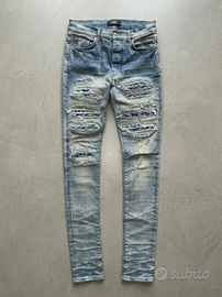 AMIRI Blue PJ Thrasher Jeans