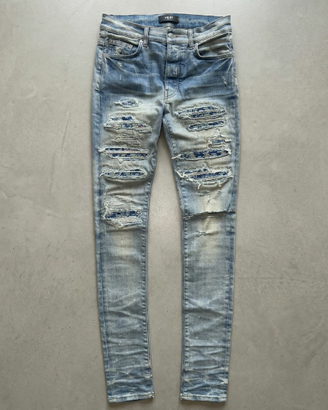 AMIRI Blue PJ Thrasher Jeans