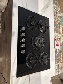 PIANO COTTURA A GAS 5 FUOCHI