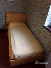 Letti singoli imbottiti sfoderabili