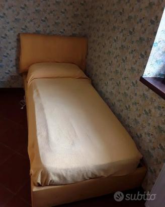 Letti singoli imbottiti sfoderabili