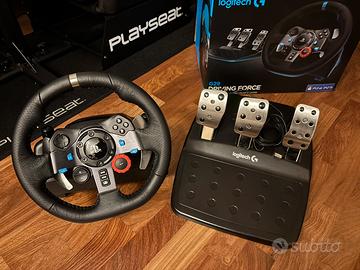 Volante Logitech G29 + cambio ad H
