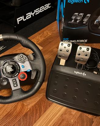 Volante Logitech G29 + cambio ad H