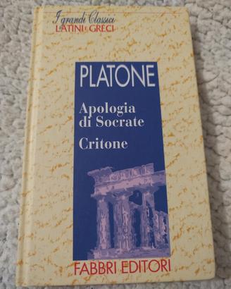 Platone, apologia di Socrate, Crotone, Fabbri ed.