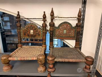 Sedia bassa tradizionale Afghana, Pakistana
