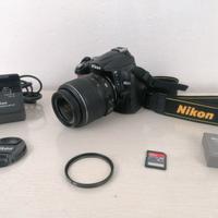 Reflex Nikon d5000 COME NUOVA 1600Scatti!