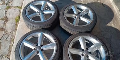 Cerchi con gomme 18 Audi originali