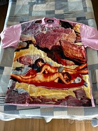 T-shirt MSGM rosa “Roman Romance”