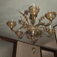 Mestre. Lampadario vetro Murano