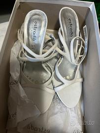 Sandalo con tacco 36