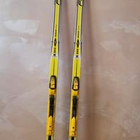 Sci fondo Skating Fisher con bastoncini