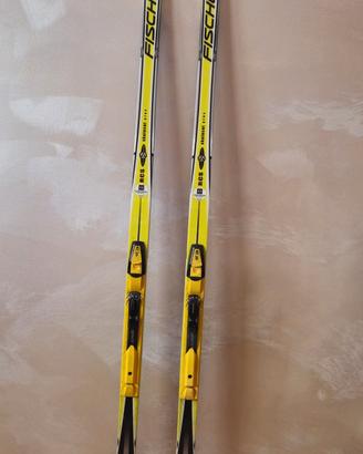 Sci fondo Skating Fisher con bastoncini