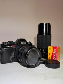 Fotocamera analogica - Konica Autoreflex TC + kit