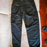 PANTALONI CARGO NERI S TAGLIA S NUOVI