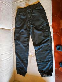 PANTALONI CARGO NERI S TAGLIA S NUOVI