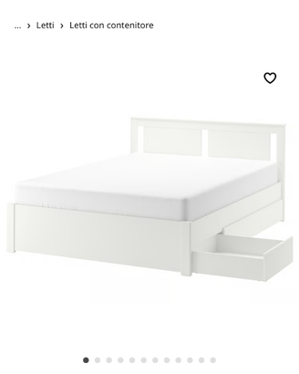 Letto 160x200 IKea