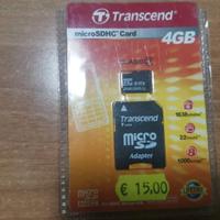 Transcend micro-sdhc 4gb 1 adapter