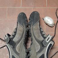 scarpe bici con attacco 