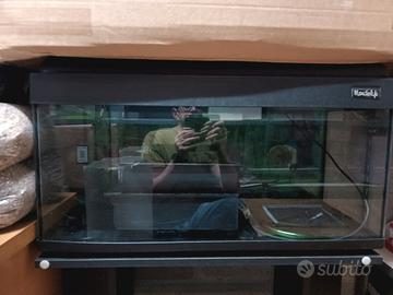 acquario 80l con tavolo