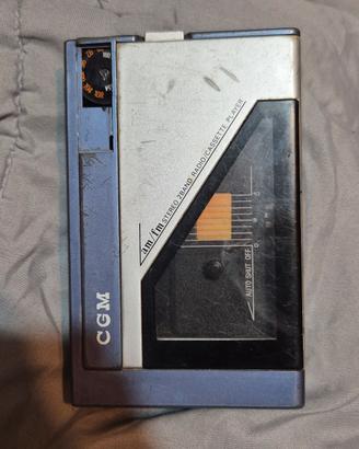 Walkman Vintage CGM WCR-460 Radio AM/FM e Lettore