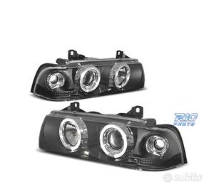 FARI BMW E36 92-98 COUPE CCFL OCCHI ANGEL FONDO NE