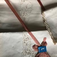 Completo letto matrimoniale in puro lino  4 pz.