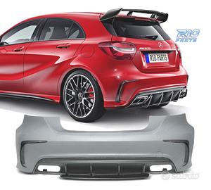 PARAURTI POSTERIORE MERCEDES A W176 15-18 LOOK AMG