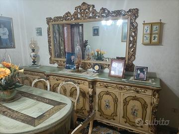 Sala da pranzo e camera da letto