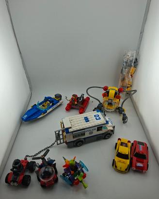 Lotto Lego 6 set completi scatole