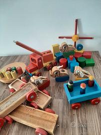 Giocattolo in legno, anni Settanta/Ottanta