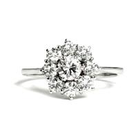 Anello Stella di Diamanti