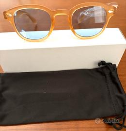 OCCHIALI DA SOLE NOON MATTE HONEY BLUE Nuovi Scat.