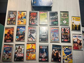 Lotto giochi psp con psp