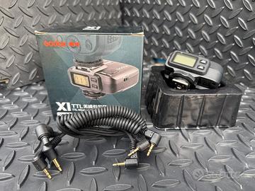 Godox x1 ttl per Canon, mai usato