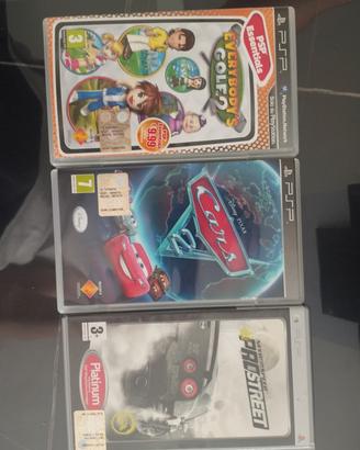Lotto 3 giochi psp(LEGGI LA DESCRIZIONE)