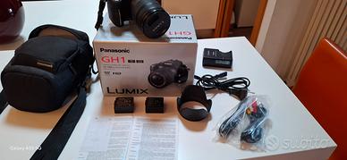 PANASONIC LUMIX GH1 CON OBIETTIVO 14-140