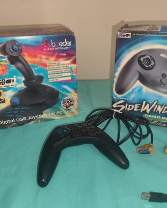 JOYSTICK JOYPAD FLIGHT STICK RETROPC EMULATORI