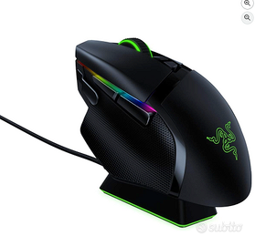 2 mouse Razer Basilisk Ultim. + staz. ricarica